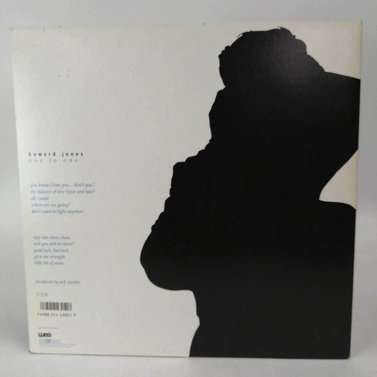 【中古】ハワード・ジョーンズHOWARD JONES ワン to ワン ONE TO ONE 見本盤_画像2