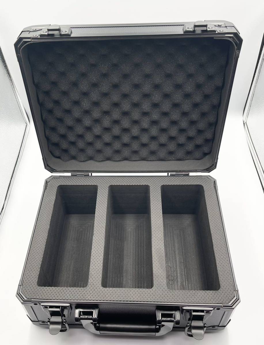 高品質　PSA アタッシュケース　105枚収納可能　新品未開封　黒　トレカ保管　ストレージボックス