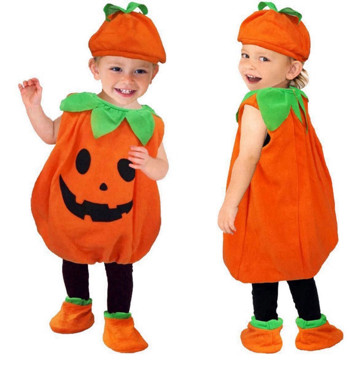 イベント　パンプキン　可愛い　仮装 かぼちゃ セット 着ぐるみ　帽子　靴下　ハロウィン　パーティー