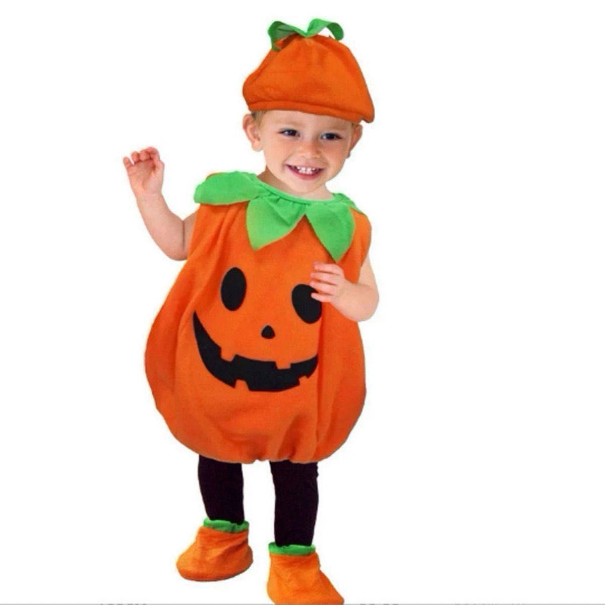 イベント　パンプキン　可愛い　仮装 かぼちゃ セット 着ぐるみ　帽子　靴下　ハロウィン　パーティー