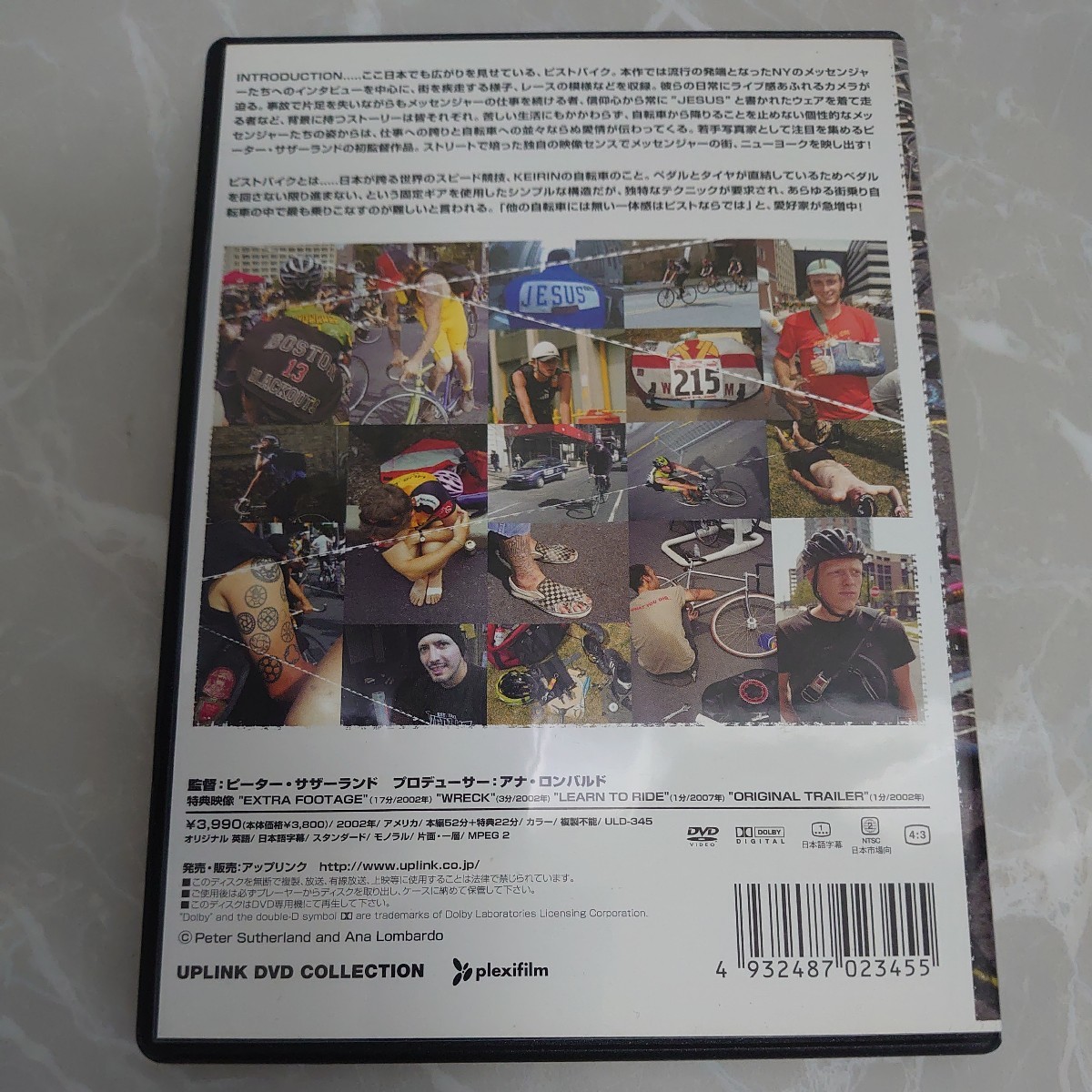 DVD ペダル ピストバイクムーブメントin NY 中古品277_画像4