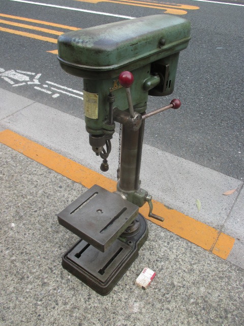 代引き不可】 t242☆キラ 13mmボール盤 NSDー13R 100V200w