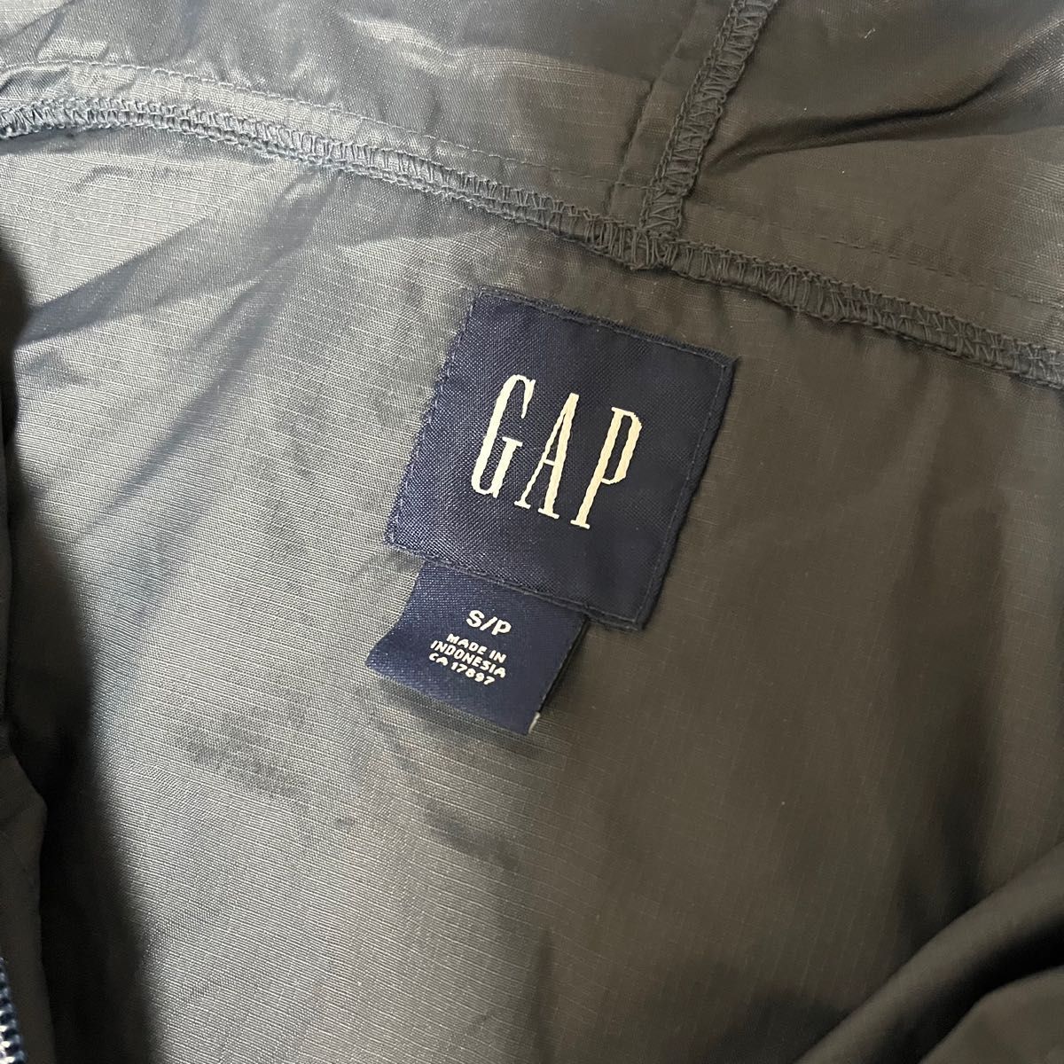 00's OLD GAP リップストップアノラックジャケット テック