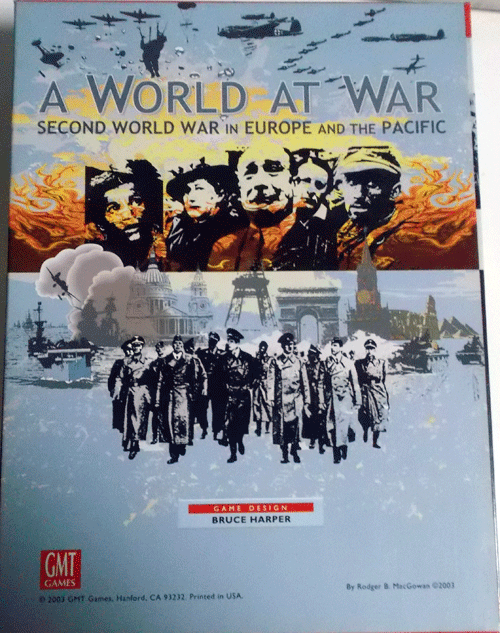 GMT/A WORLD AT WAR/駒未切断/日本語訳無し GMT/A WORLD AT WAR/駒未切断/日本語訳無し