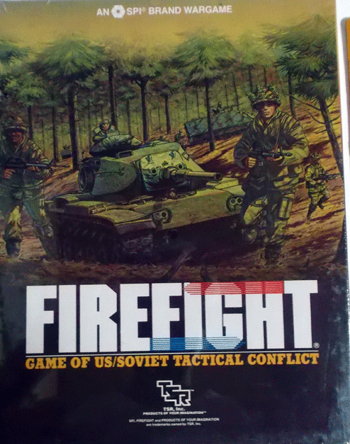 TSR/SPI/FIREFIGHT/新品駒未切断/日本語訳無し