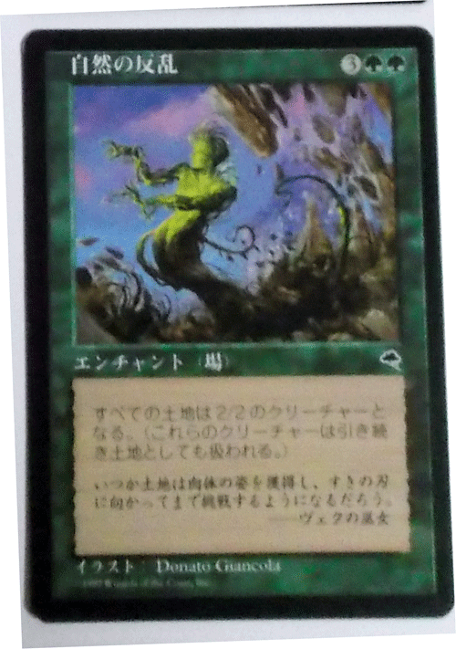 ＭTG日本語/自然の反乱/テンペスト/レア_画像1