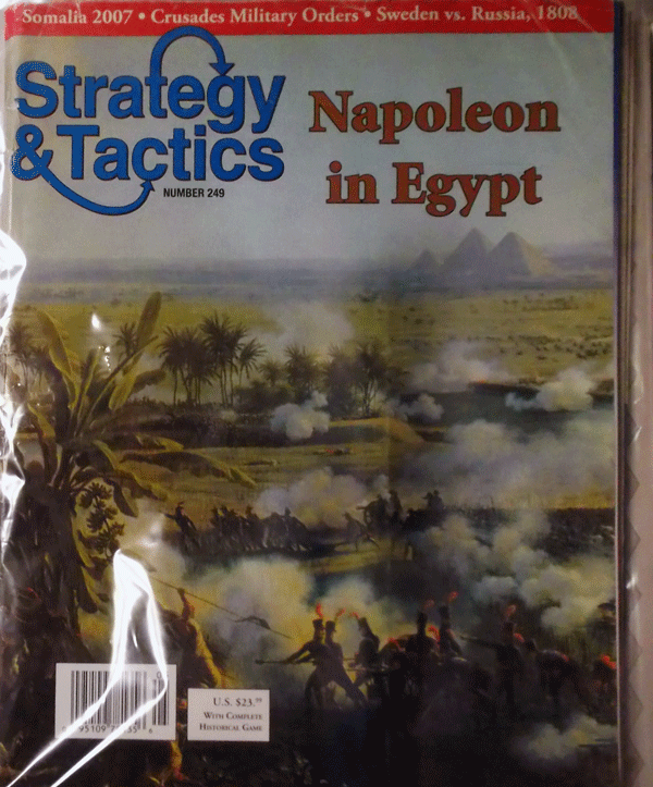 DG/STRATEGY&TACTICS NO.249/FORGOTTEN NAPOLEONIC CAMPAIGNS:THE EGYPTIAN CAMPAIGN,THE RUSSO-SWEDISH WAR/駒未切断/日本語訳無し