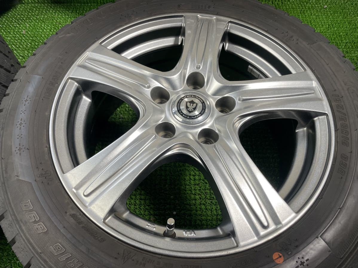 VELVA 16インチ　6.5J +40 5穴/114.3 GOODYEAR ICENAVI7 195/60R16 89Q 2021年　4本　ノア ヴォクシー セレナ ステップワゴン_画像5