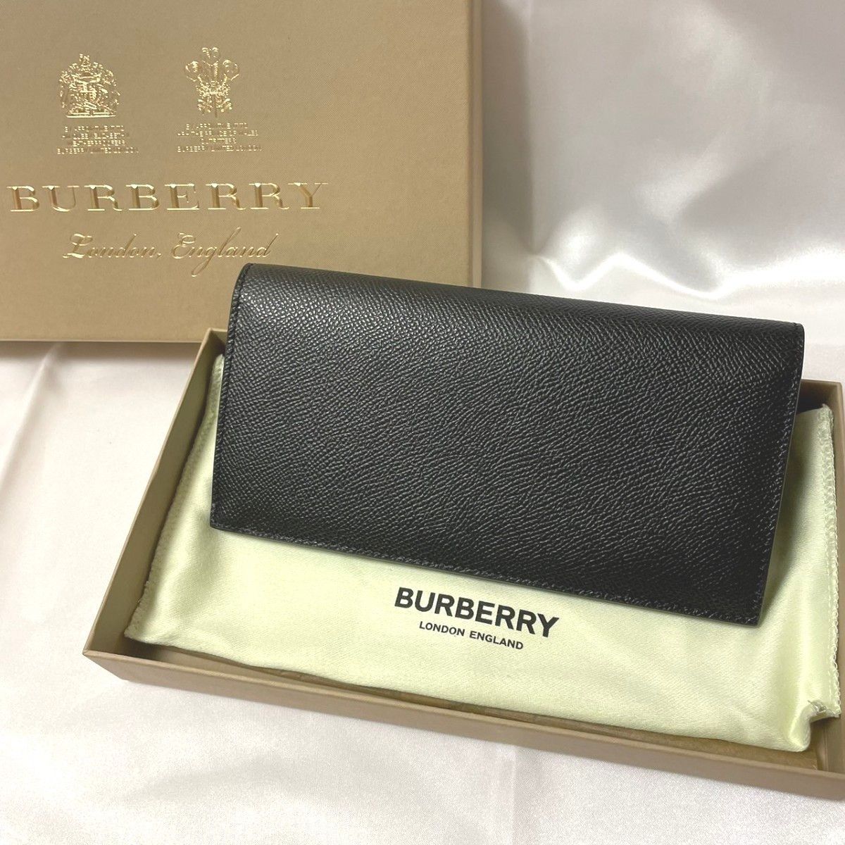 【新品未使用】BURBERRY バーバリー 長財布 箱付き チェック柄