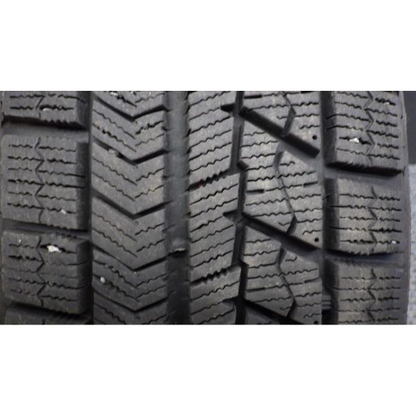 ブリヂストン BLIZZAK VRX 155/65R13 4本SET◆2018年製8分山スタッドレス◆中古 特筆すべき損傷はなし◆白石区手渡し可◆ルークス,ラパン等_画像5