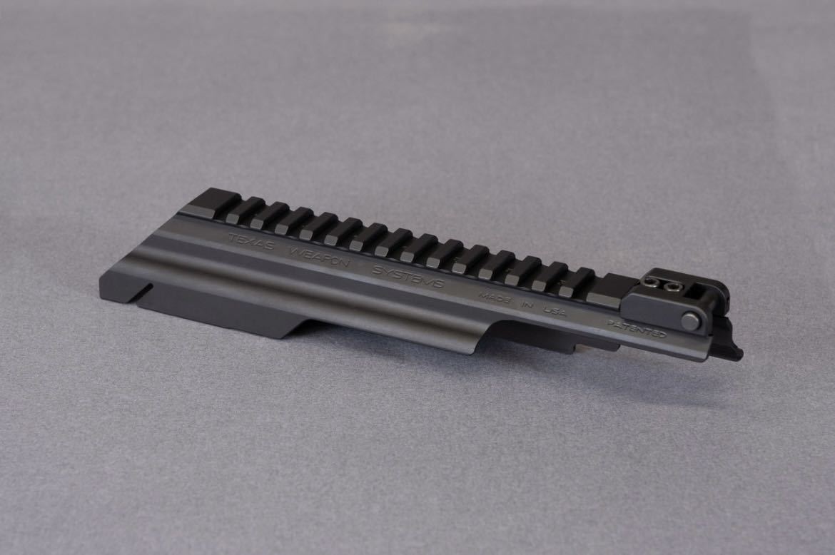 【実物】Texas Weapon Systems Dog Leg Rail, Gen-3 - AKM, AK-47 / 74新品「GHK 東京マルイ トップカバー」_画像1