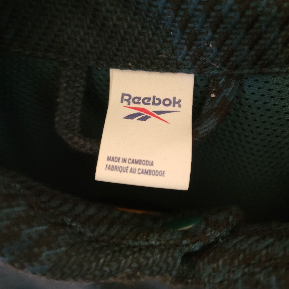 春服 美品 リーボック 長袖チェックシャツ クラシック フランネルシャツ Reebok スナップボタン 刺繍ロゴ マルチカラー