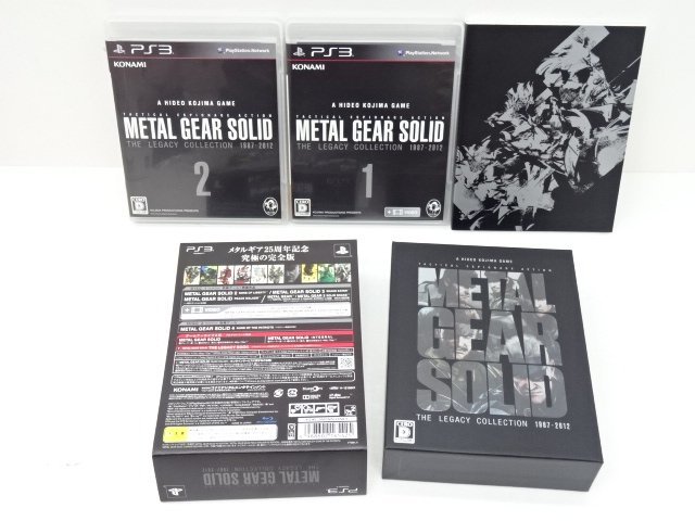 23EY●PS3ソフト メタルギアソリッド レガシーコレクション プレステ3 ゲームソフト コナミ 中古_画像2