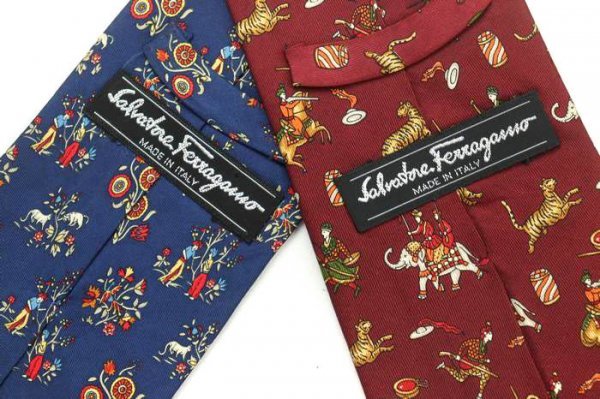 999円～ サルヴァトーレフェラガモ Salvatore Ferragamo 総柄 動物柄 メンズ ブランド ネクタイ 7点 セット まとめ売り 大量 卸 ts8360_画像3