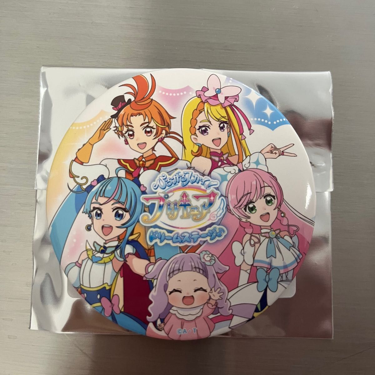 ひろがるスカイ！プリキュア　 ドリームステージ 缶バッジ 全員(エルちゃん)