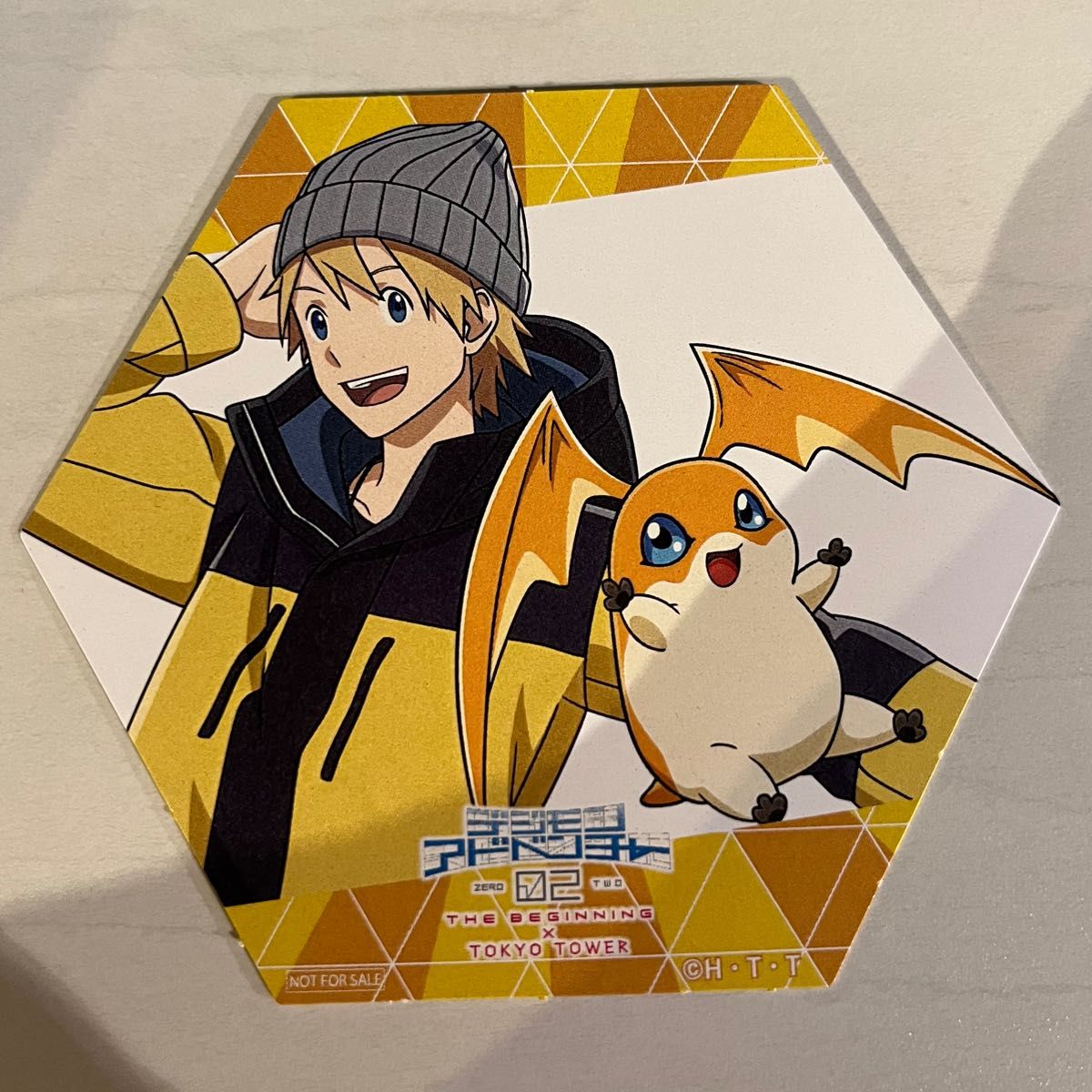 デジモンアドベンチャー 東京タワー コラボコースター 高石 デジモンアドベンチャー 東京タワー コラボコースター 高石