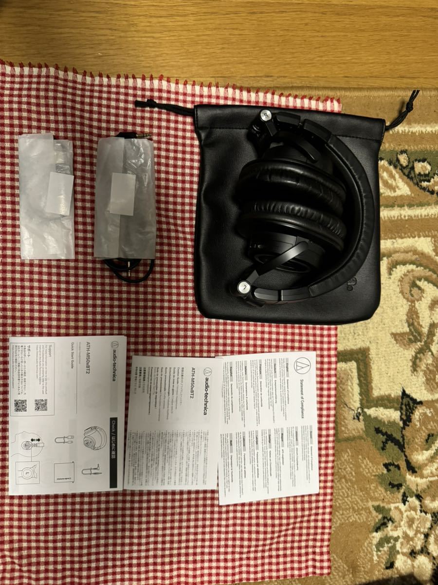 売れ筋】 audio-technica ATH-M50xBT2 ワイヤレスヘッドホン