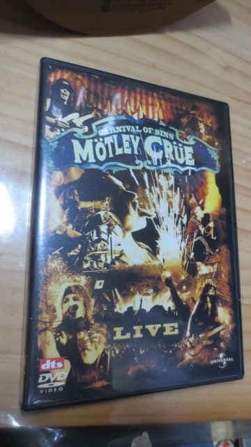 MOTLEY CRUE モトリクルー　CARNIVAL OF SINS MOTLEY CRUE DVD 2枚組_画像1
