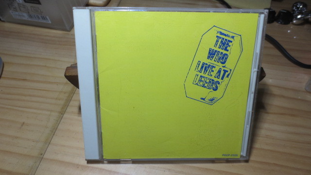 THE WHO LIVE AT LEEDS 　CD_画像1