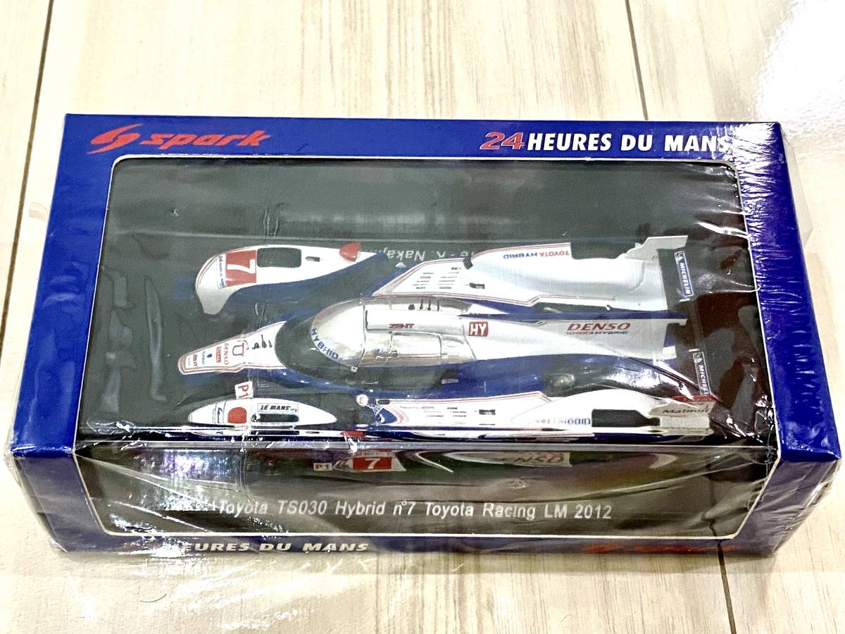 スパーク　1/43 Toyota TS030 Hybrid 2012年 ル・マン24時間レース 7号車・８号車 ２台セット トヨタ・レーシング WEC_画像2