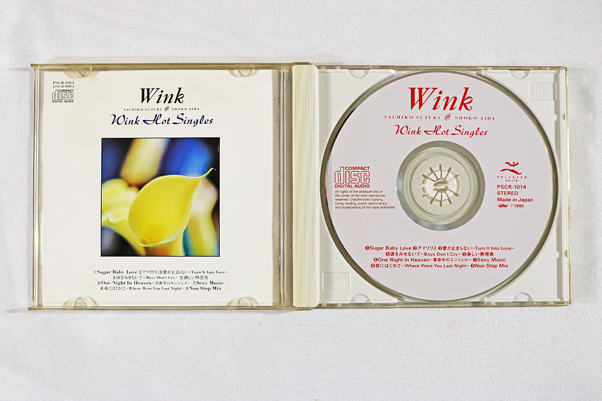 【Wink／相田翔子／鈴木早智子】CD 9タイトル『Twin Memories』『Diary Wink』『At Meet Diamonds』『Velvet』『Queen of Love』他 USED _画像4