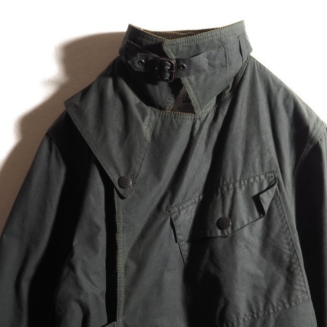 K8194P　▼Barbour バブアー▼　Despatch Riders Wax Coat オイルドコットン ライダー コート セージグリーン 34 MWX1528 SG51 秋冬 rb mks_画像2