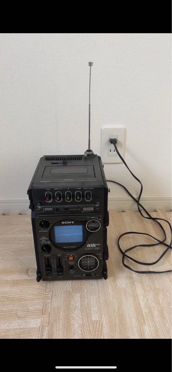 SONY JACKAL 300 FX-300 ラテカセ ラジオカセットレコーダー 昭和