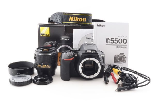 #c720★美品★ Nikon ニコン D5500 18-55mm VR II レンズキット_画像1
