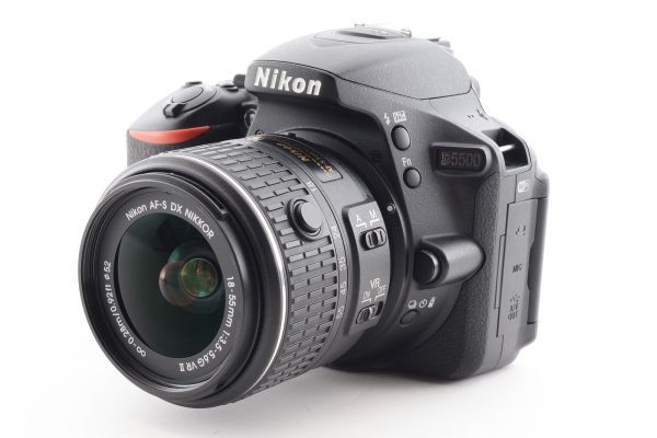 #c720★美品★ Nikon ニコン D5500 18-55mm VR II レンズキット_画像3