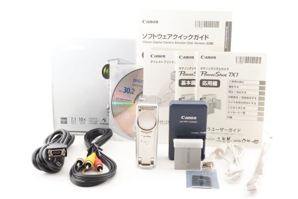 最安値 #f457☆実用品☆ キヤノン Canon POWER SHOT TX1 キヤノン