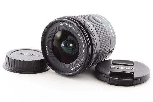 #g322★極上美品★ Canon キヤノン EF-S 10-18mm F4.5-5.6 IS STM_画像1
