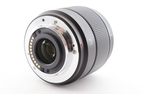 #g403★極上美品★ パナソニック Panasonic LUMIX G 25mm F1.7_画像5