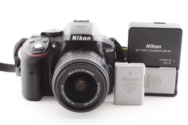 #g188★美品★ Nikon ニコン D5300 AF-S 18-55mm VRII レンズキット_画像1