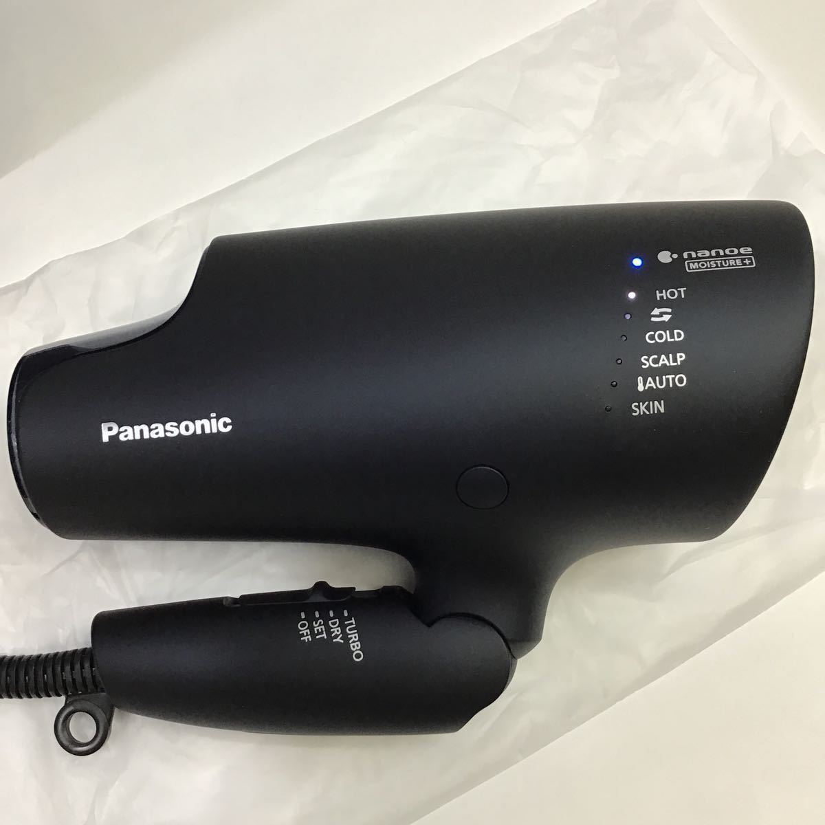 （宝）【同梱可】未使用 Panasonic ヘアドライヤー ナノケア EH-NA0G パナソニック ナノケアドライヤー nanocare nanoe ナノイー ネイビー_画像3