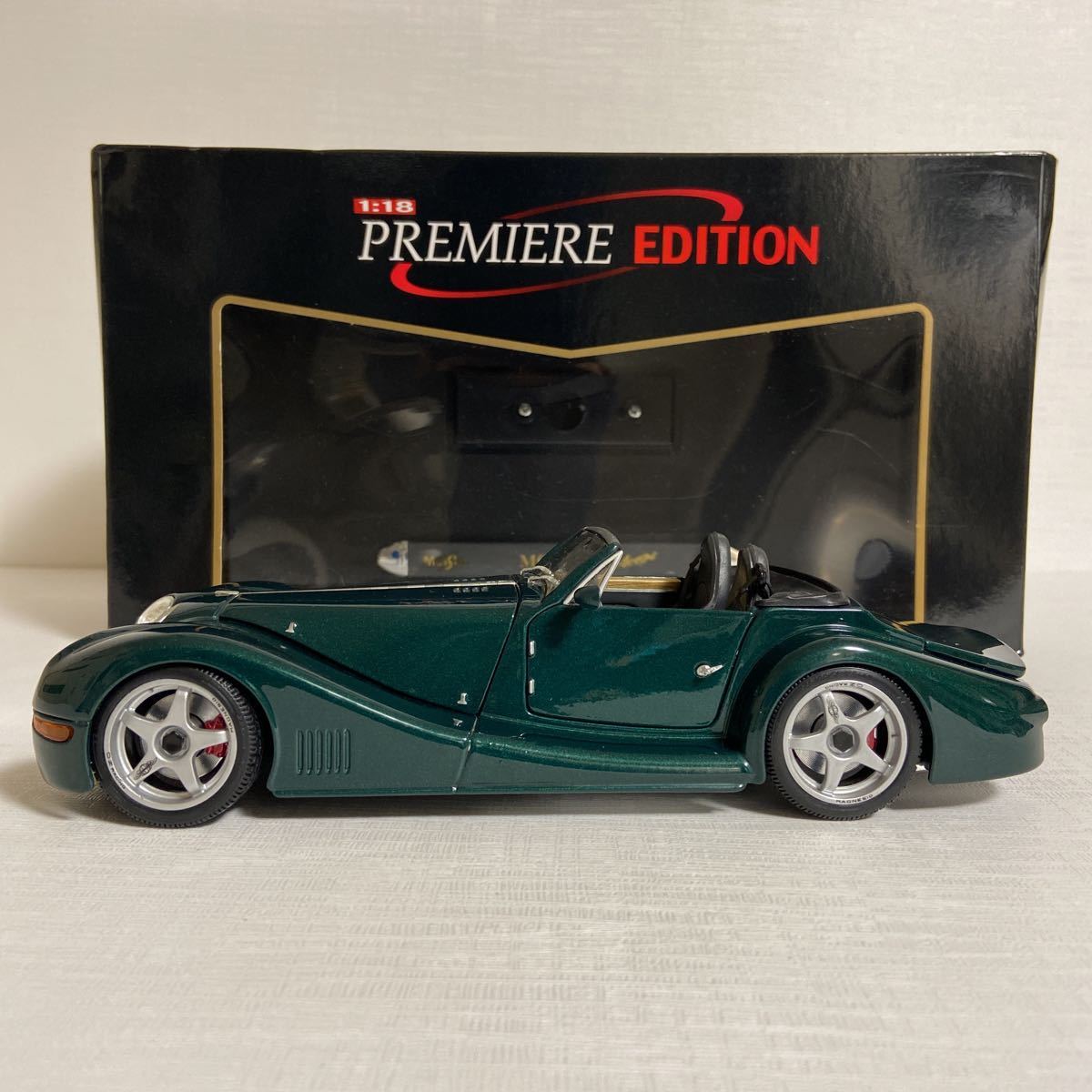 ★マイスト／MaiSto：1/18 ★モーガン エア8／Morgan Aero 8 (Green Metallic) ☆used._画像2