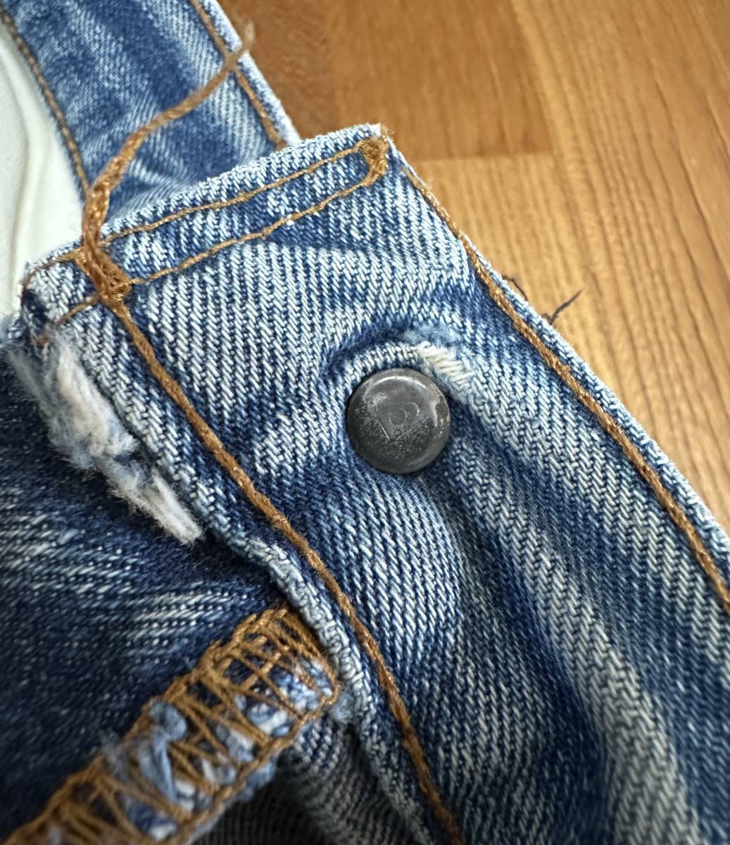 70's vintage Levi's 501 初期 66前期 BIGE移行期 スレキスタンプ デニムパンツ ヴィンテージ オリジナル 70年代 古着 ②_画像3