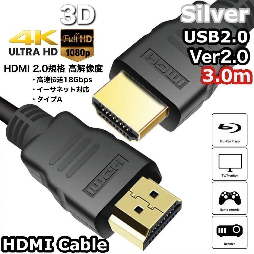 3m 3点 HDMI ケーブル TypeC 変換アダプター タイプC ＊ スイッチ iPadPro iPhone15ProMax GALAXY プロジェクター スマホ テレビ 接続_画像3