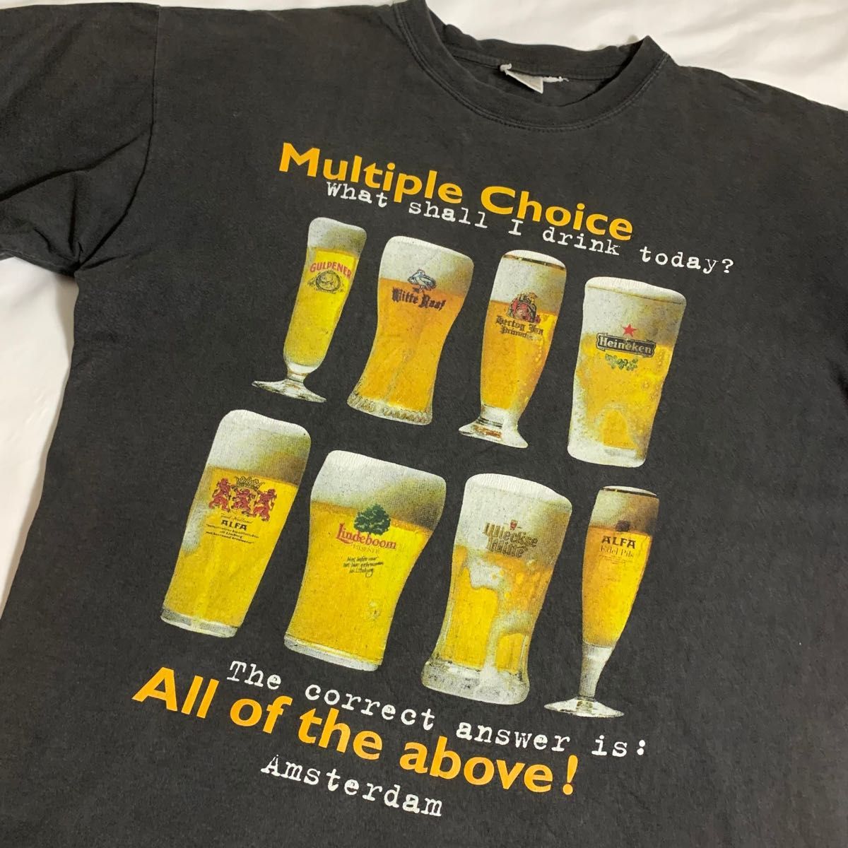 世界のビール 君は何を選ぶ Tシャツ