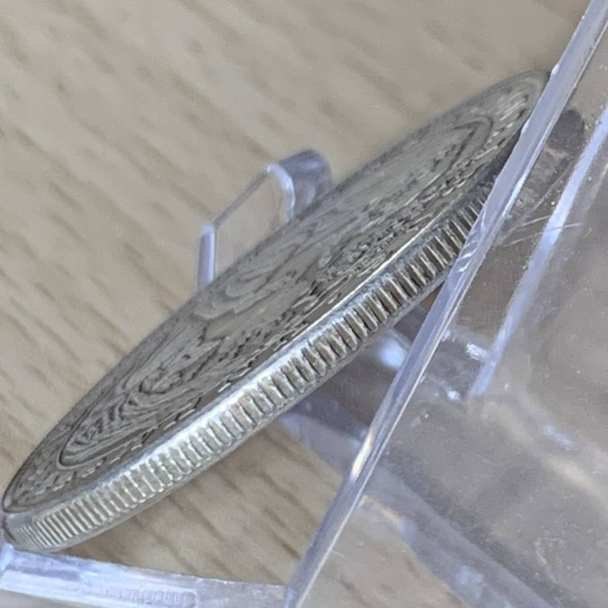 WX1114流浪幣 1921年 ダルマ 天眼 鷹紋 外国硬貨 貿易銀 海外古銭 コレクションコイン 貨幣 重さ約22g_画像3