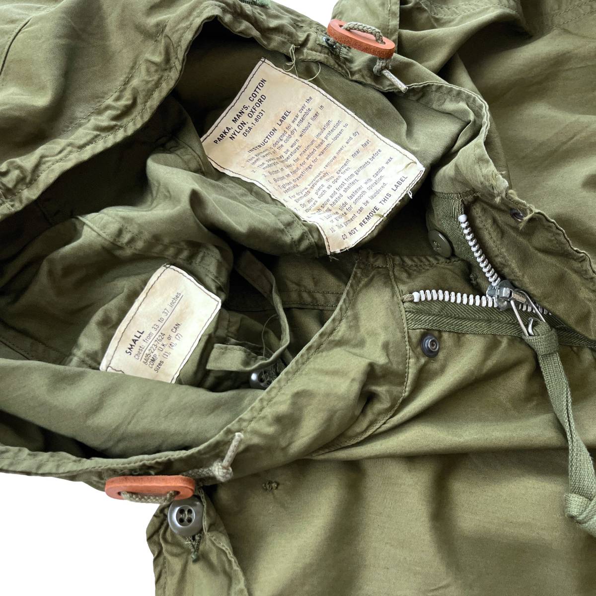 Vintage】米軍 モッズコート SMALL アルミジップ US ARMY M-51 Vintage】米軍 モッズコート SMALL アルミジップ US ARMY M-51