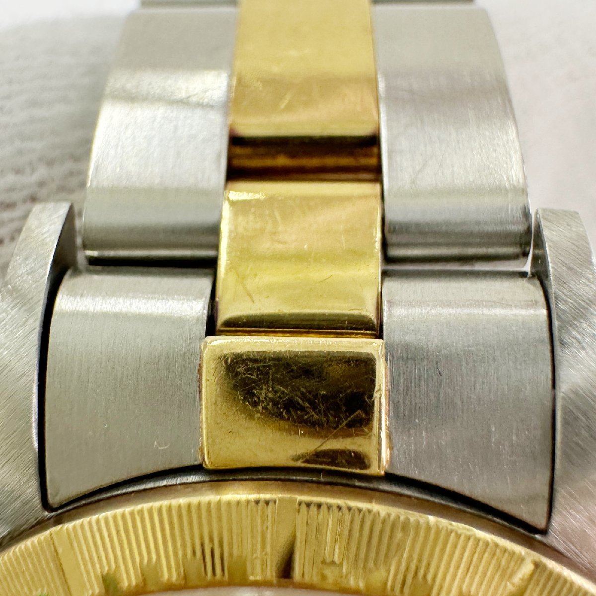 値下げ ROLEX ロレックス 67243G Oyster Perpetual オイスタパーペチュアル シャンパン ダイヤ 1986年 自動巻き J53352_画像8