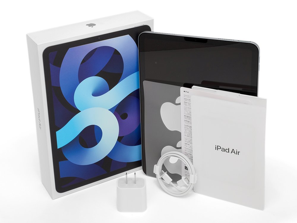 Used】Apple iPad Air 第4世代 10.9インチ 64GB MYFQ2J/A Wi-Fi スカイ
