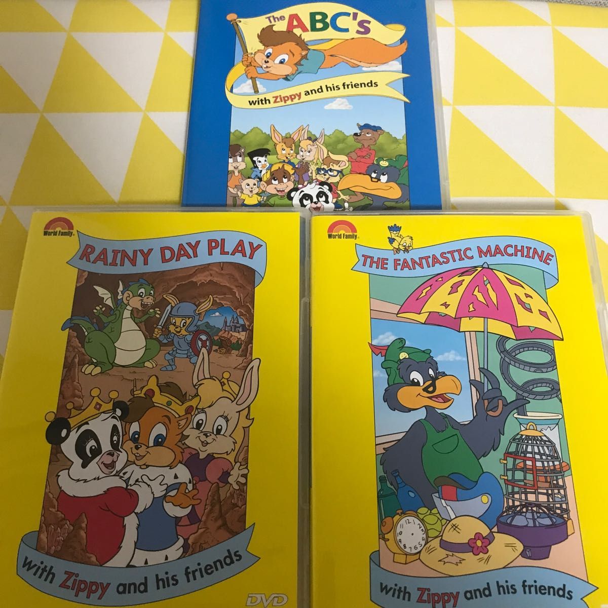 ディズニー英語システム DVD3枚セット With Zippy and his ディズニー英語システム DVD3枚セット With Zippy and his