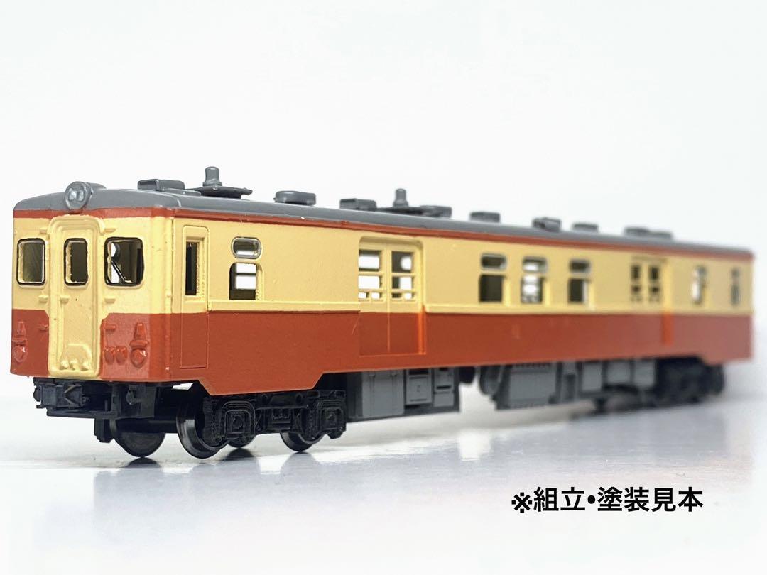 【キハ工房】キニ55 ペーパーキット Nゲージ 1/150 B-09 未塗装品 鉄道模型 Nゲージ 国鉄型気動車 キハ10系 3Dプリント パーツ付属_画像2