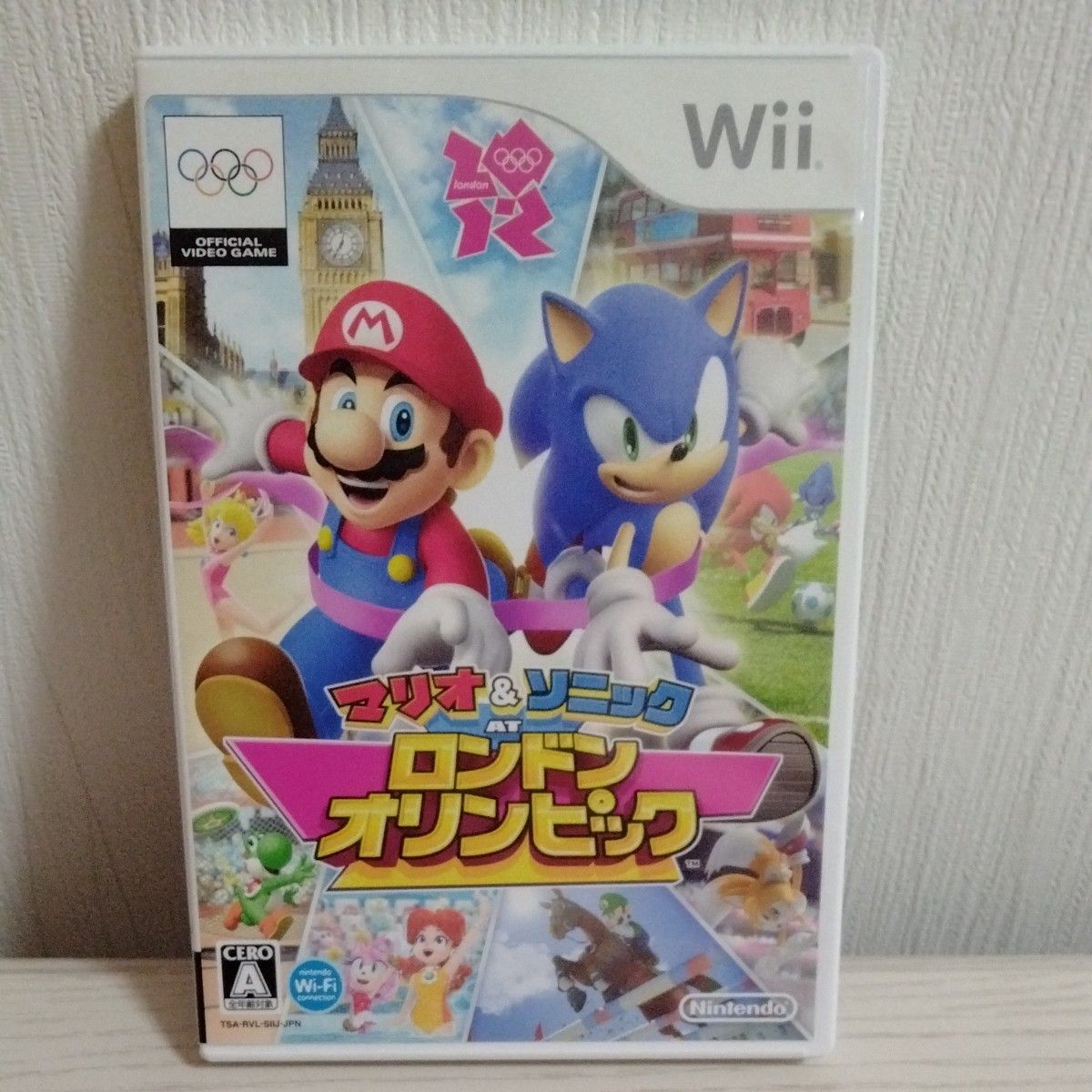マリオ&ソニックATロンドンオリンピック Wii Wiiソフト 任天堂