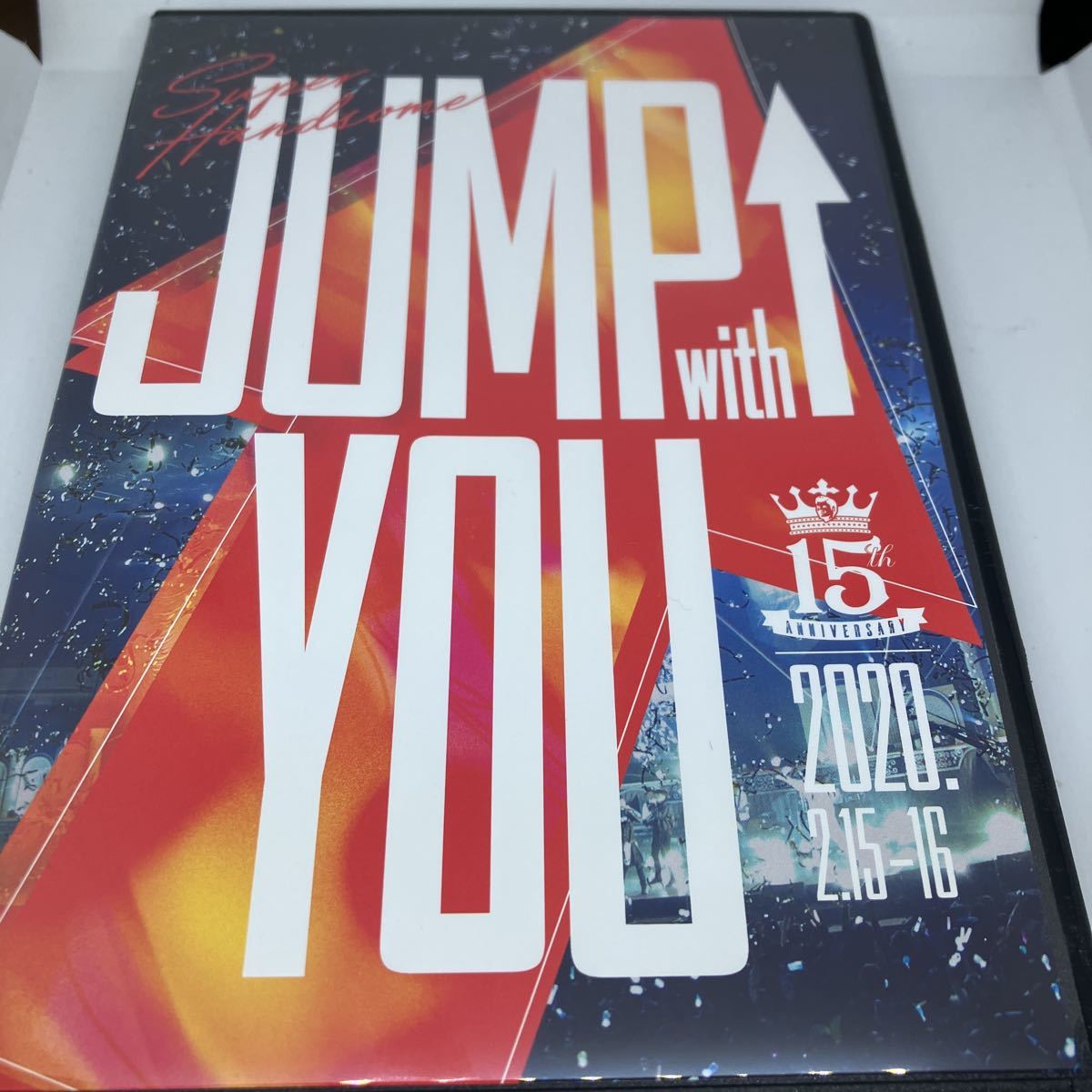 15th Anniversary Super Handsome LIVE JUMP↑ with YOU 初回版 Blu