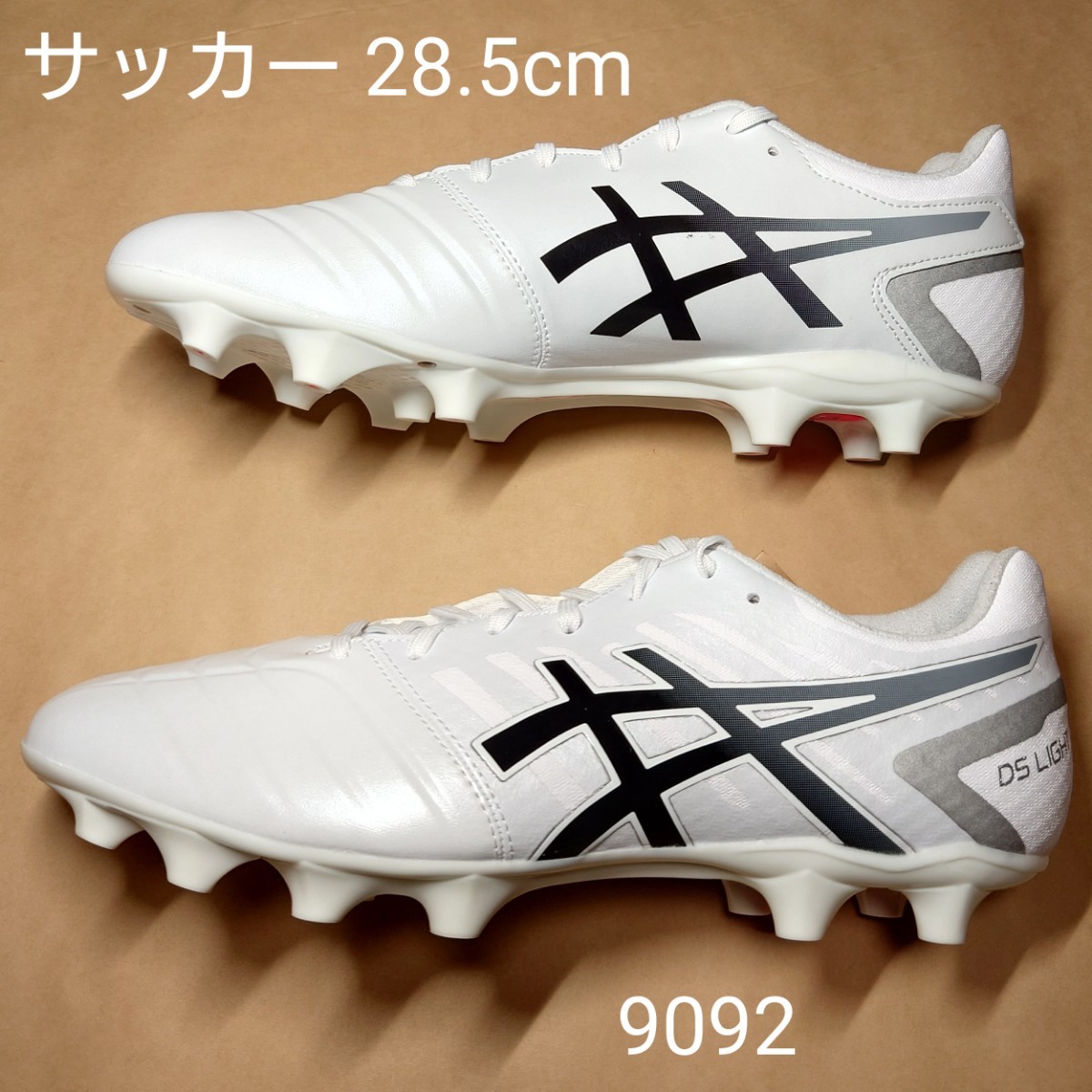 サッカースパイクシューズ 28.5cm アシックス asics DS LIGHT CLUB+WIDE 9092