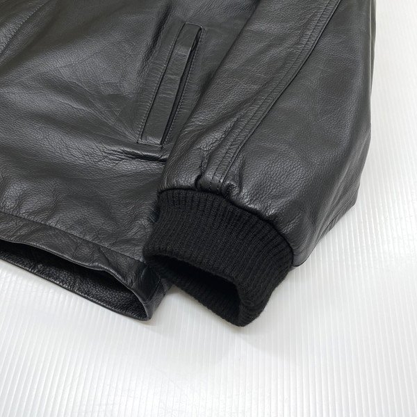 【長瀬智也着 美品 定価5.8万円】SAMS CHOPPERS サムズ LEATHER DERBY JACKET レザーダービージャケット M ブラック 黒 レザージャケット_画像4