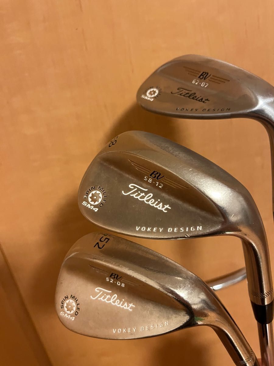 タイトリスト ボーケイ VOKEY  SM4 ウェッジセット 52 58 62