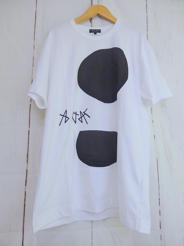 COMME des GARCONS HOMME PLUS コムデギャルソン オム プリュス Hiraku Suzuki 半袖Tシャツ カットソー L PM-T053 AD2013_画像1